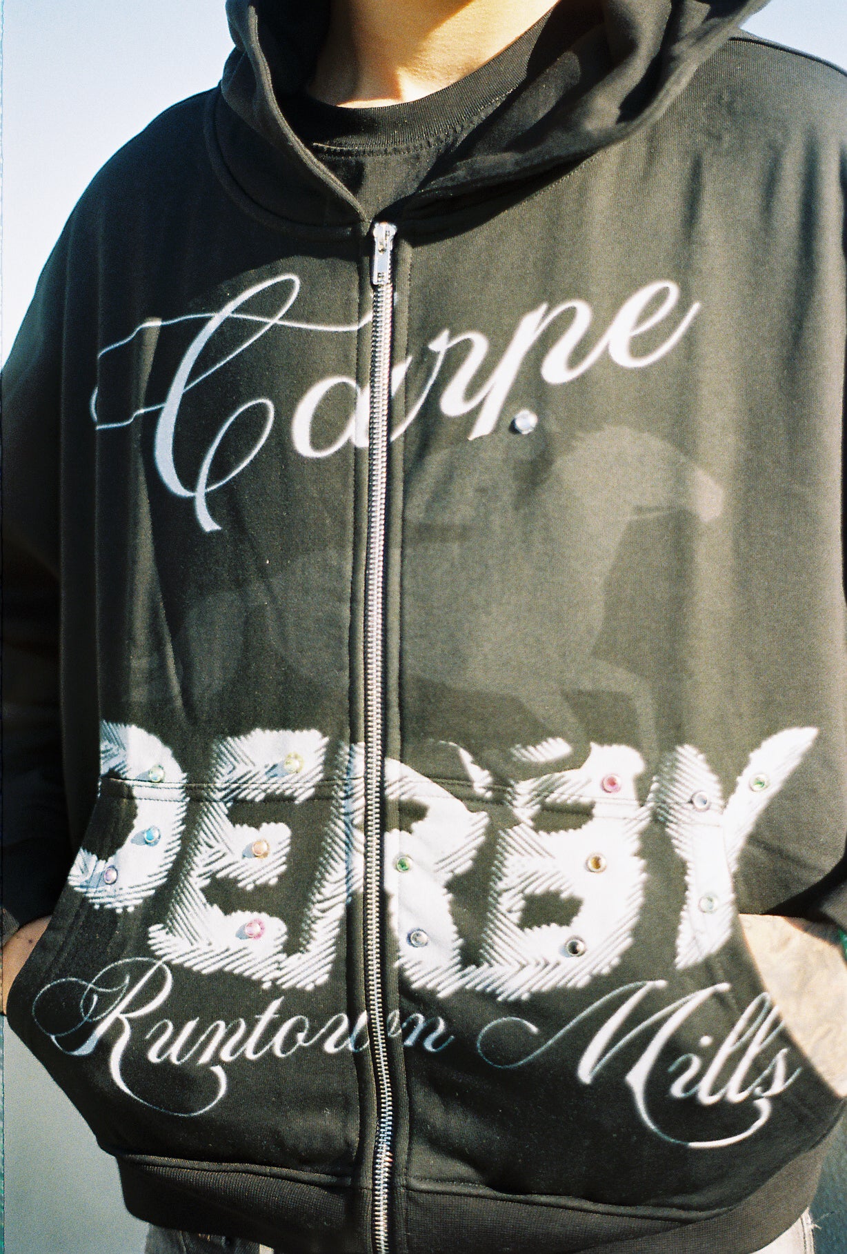 Black Derby Hoodie